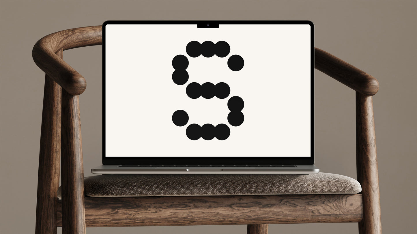 Beige Macbook Mockup 02