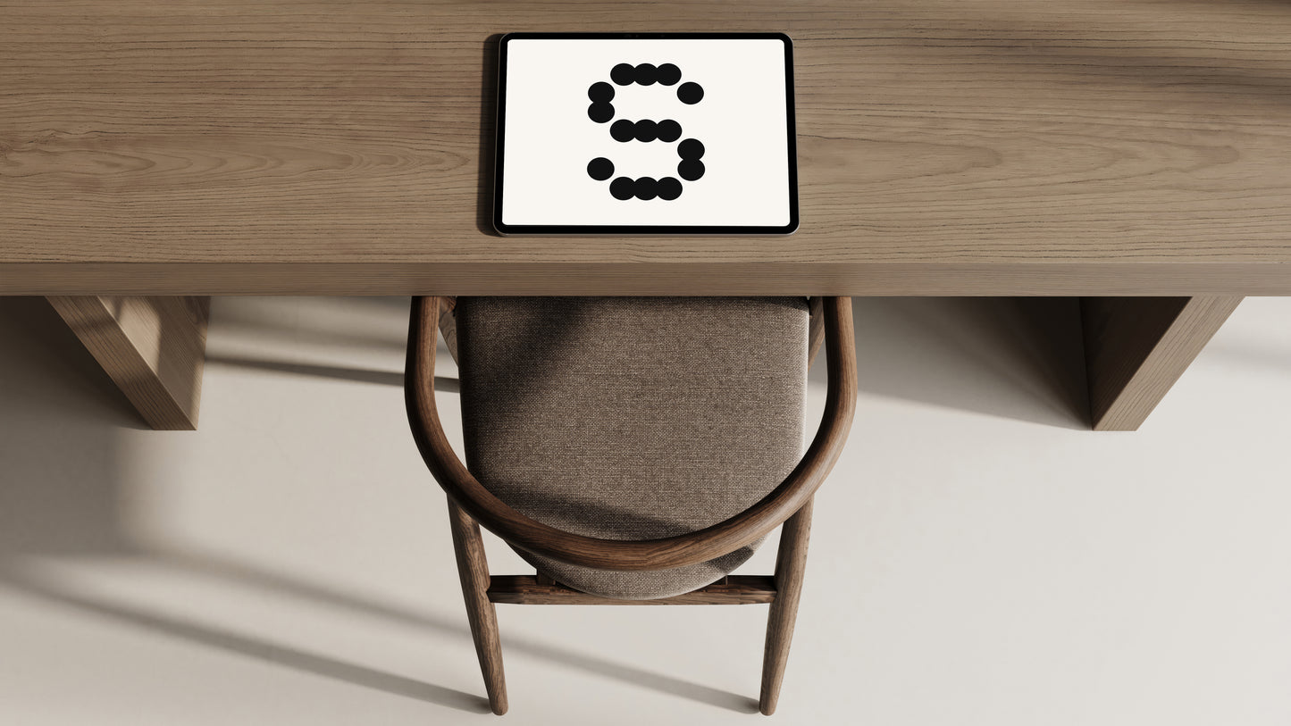 Beige iPad Mockup 04