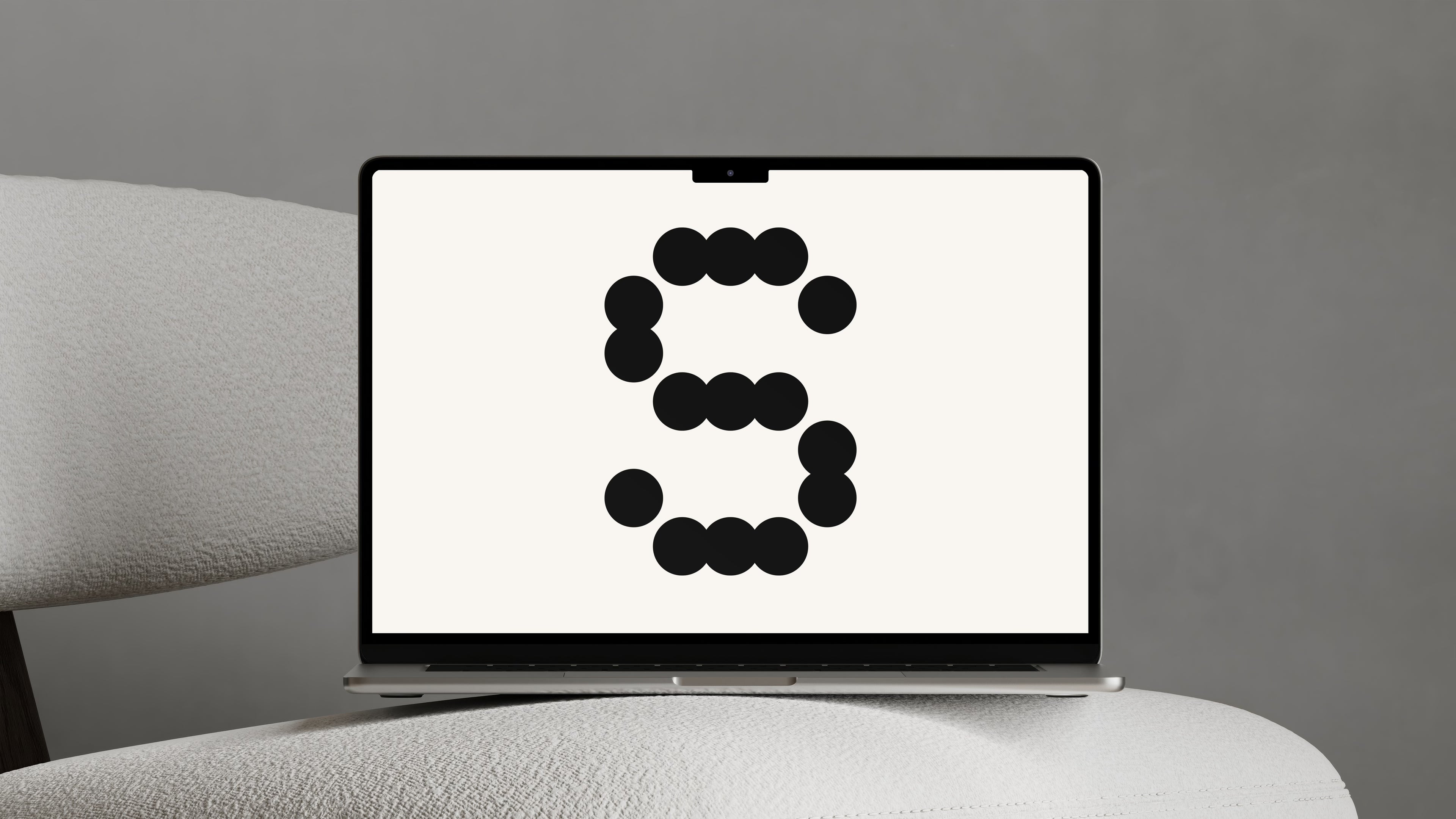Beige Macbook Mockup 01