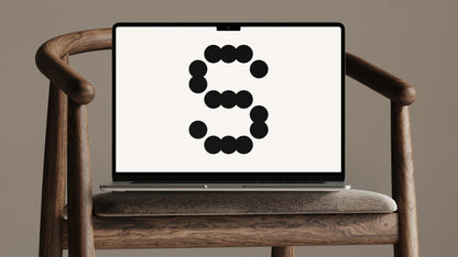 Beige Macbook Mockup 02