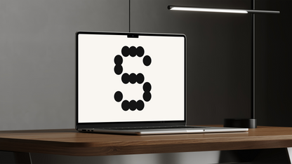 Beige Macbook Mockup 04