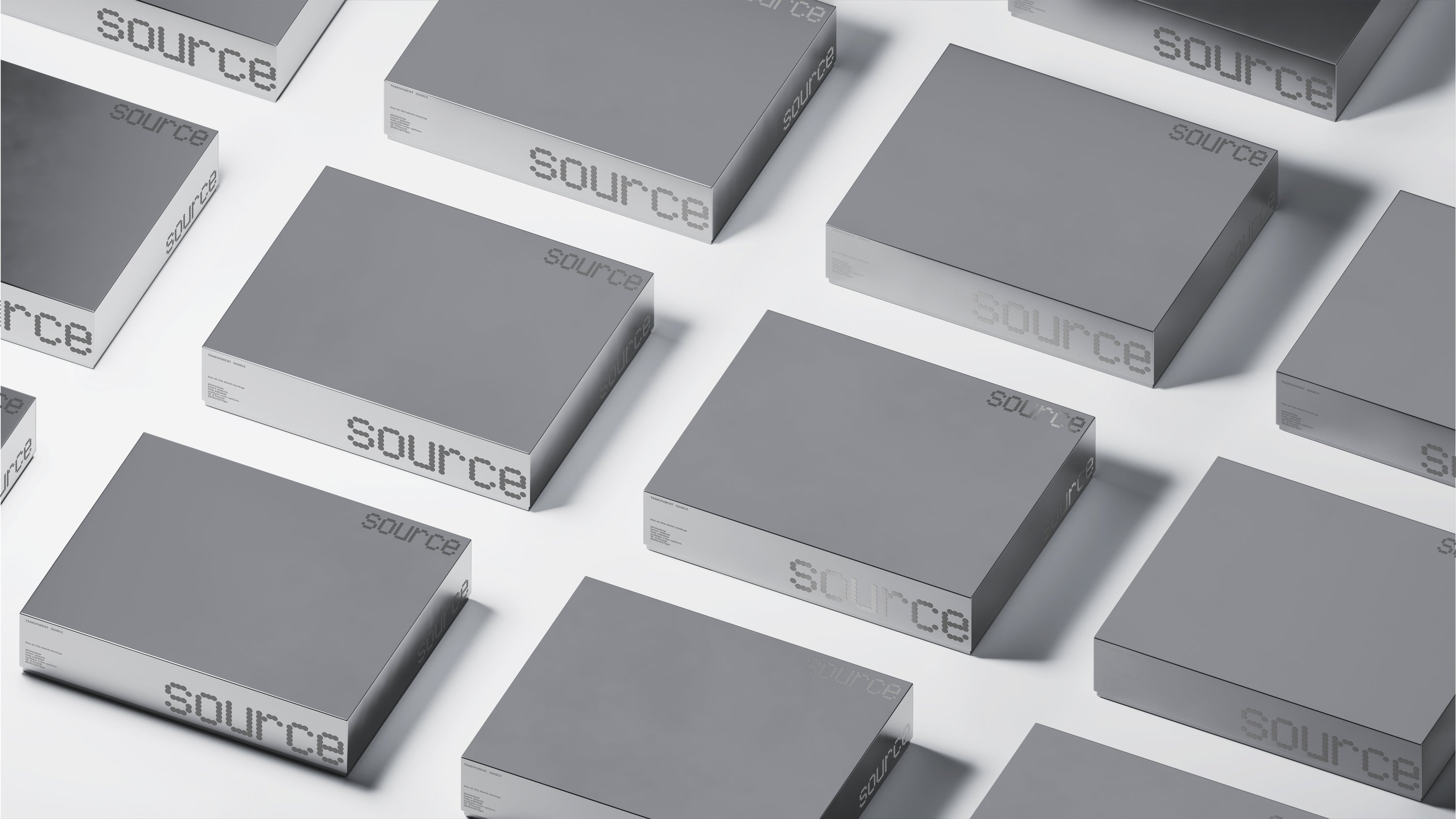 Multiple Boxes Mockup