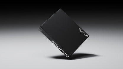 Box Corner Front View Mockup