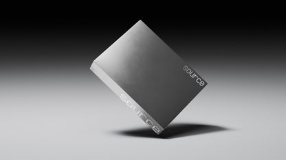 Box Corner Front View Mockup