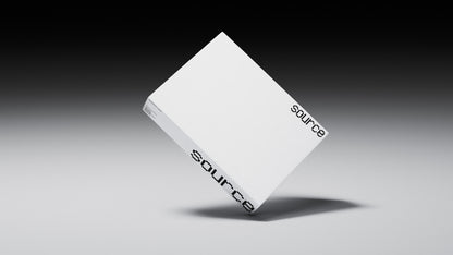 Box Corner Front View Mockup