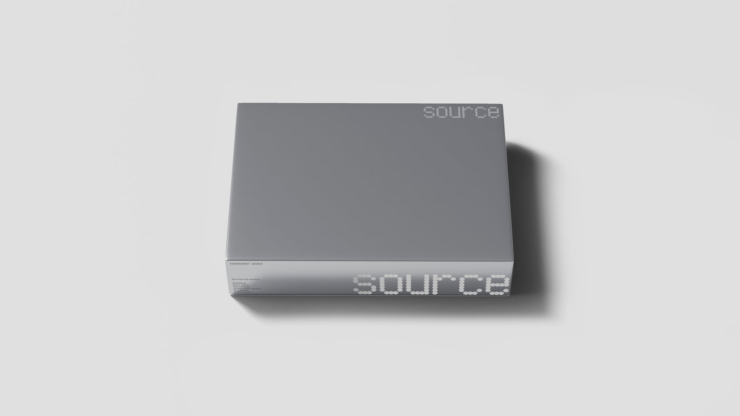 Box Top View Mockup