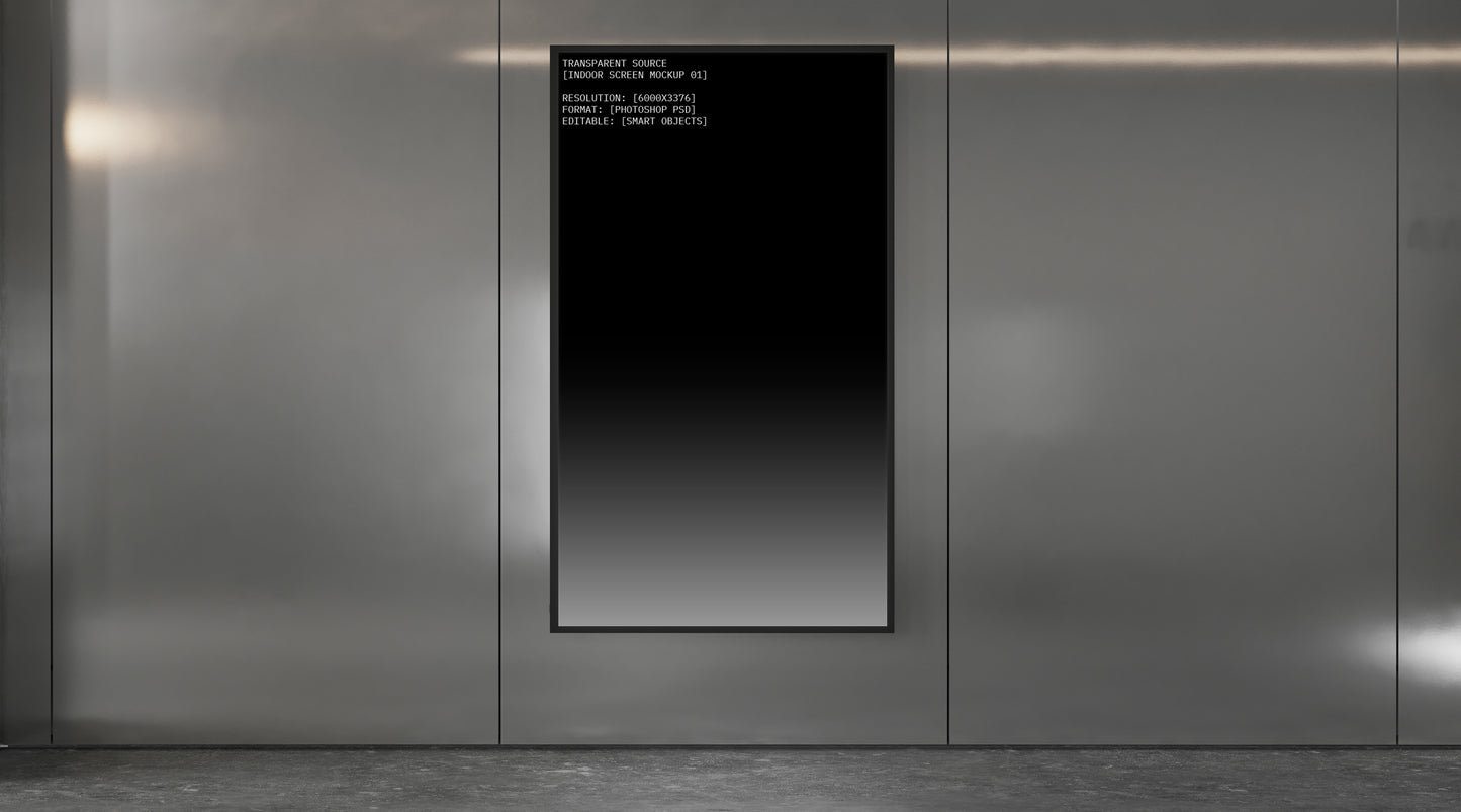 Indoor Screen Mockup 01