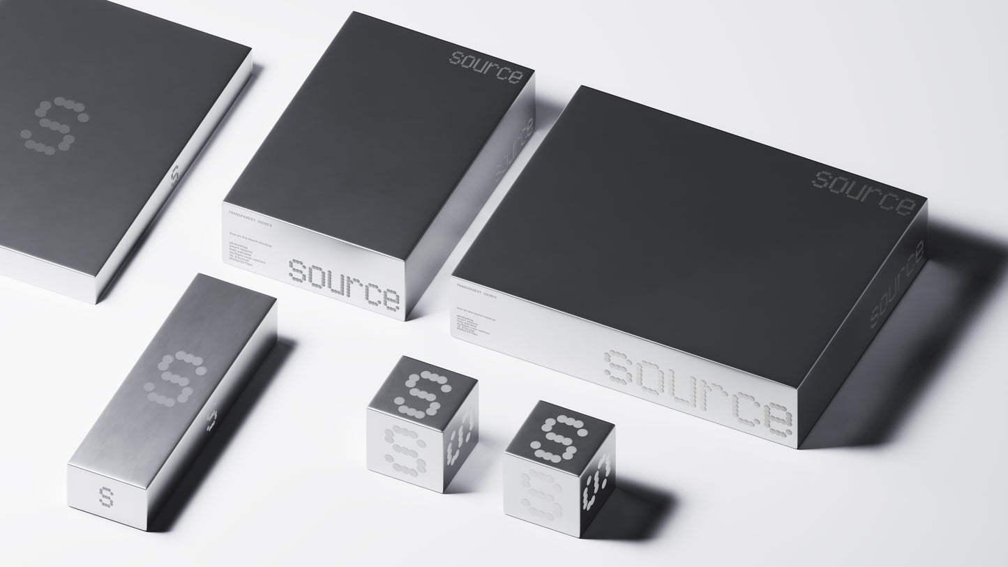 Mixed Boxes Mockup