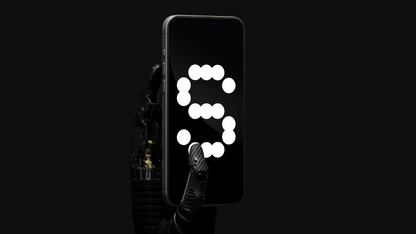 Robot Hand iPhone Pro Max Mockup