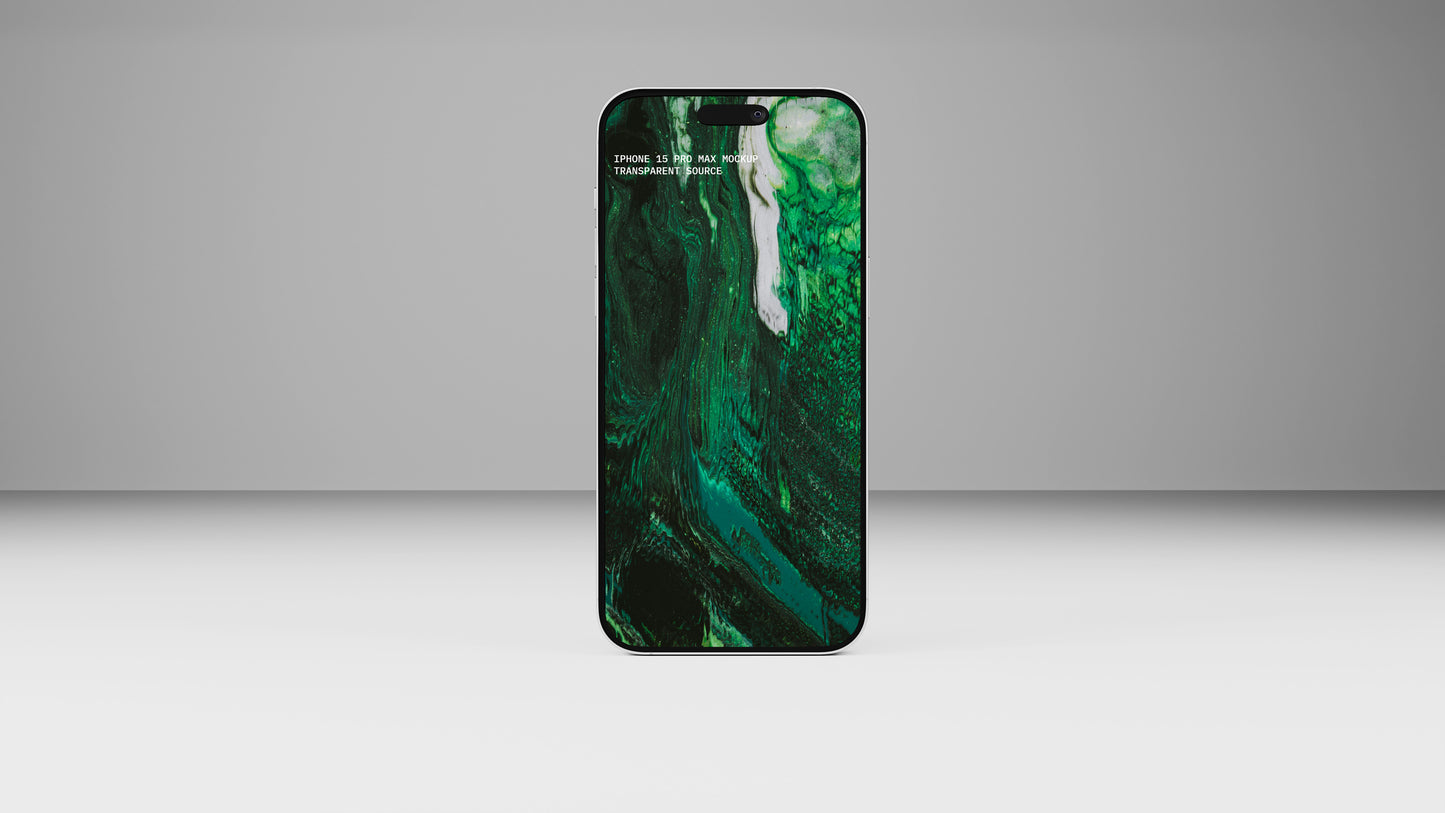 iPhone 15 Pro Max Mockup
