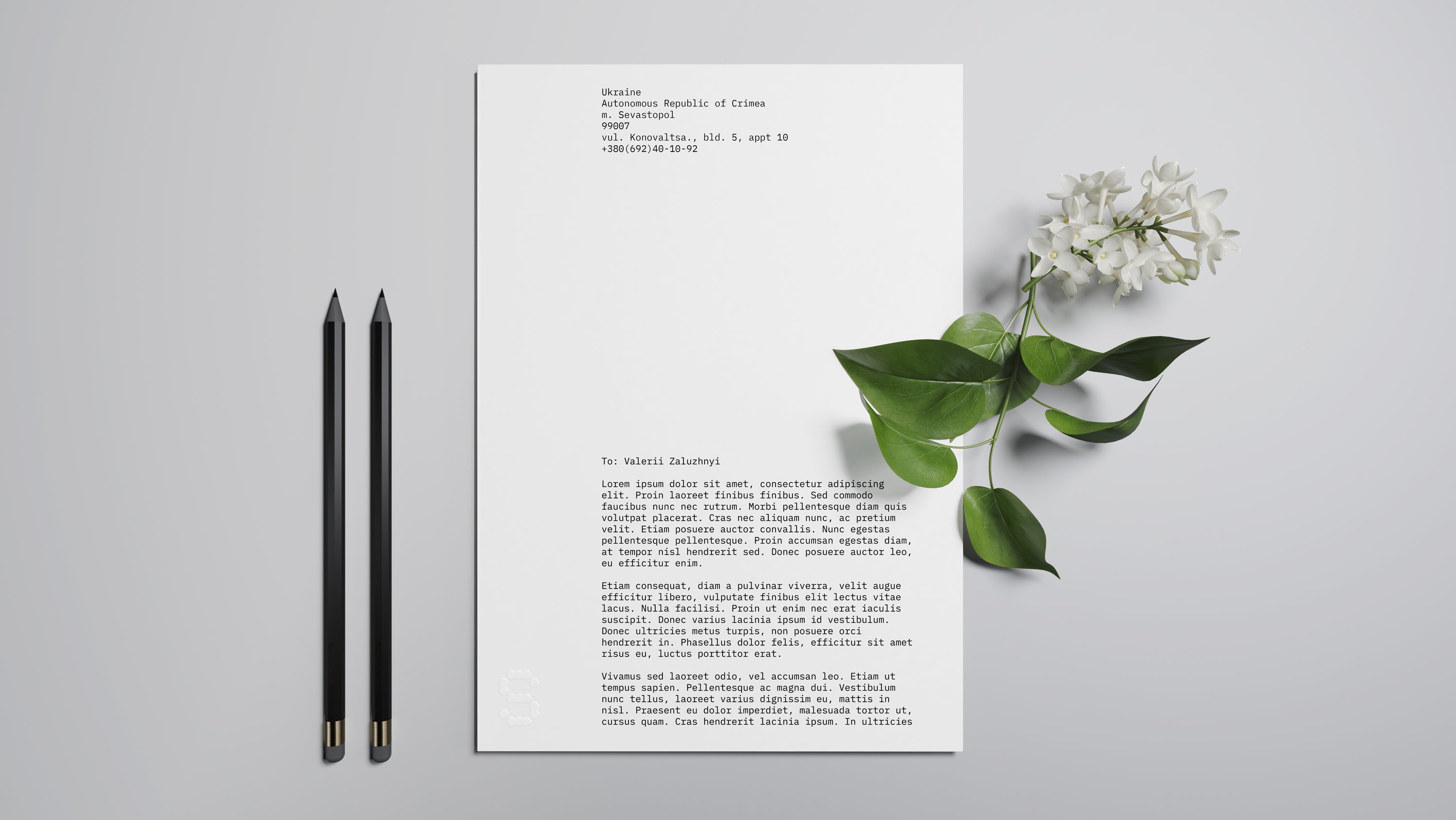 Stationery Mockup