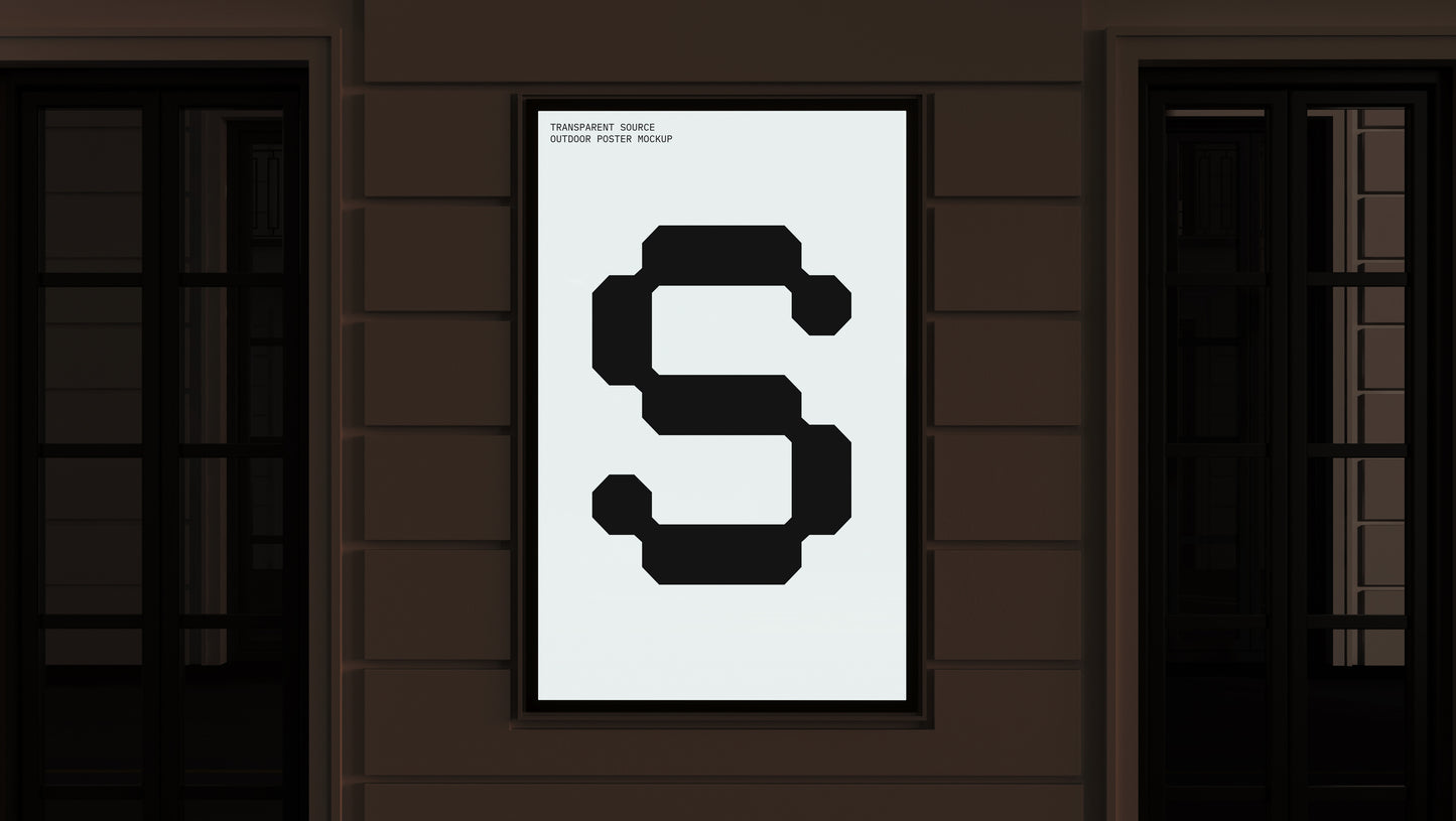 Outdoor Poster Mockup